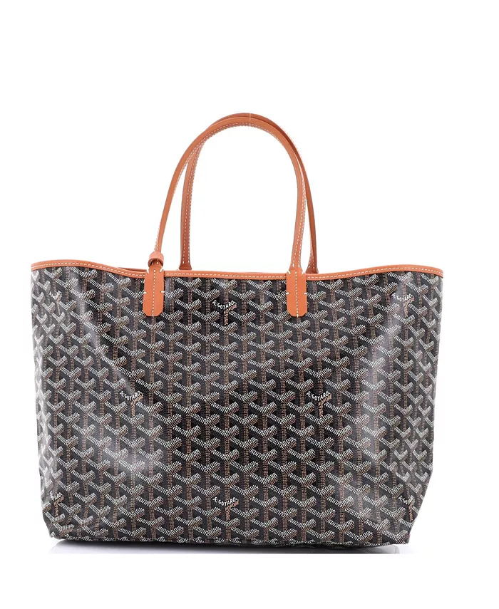 

Сумка-тоут PM Saint Louis из лакированного холста Pre-Owned Goyard, черный
