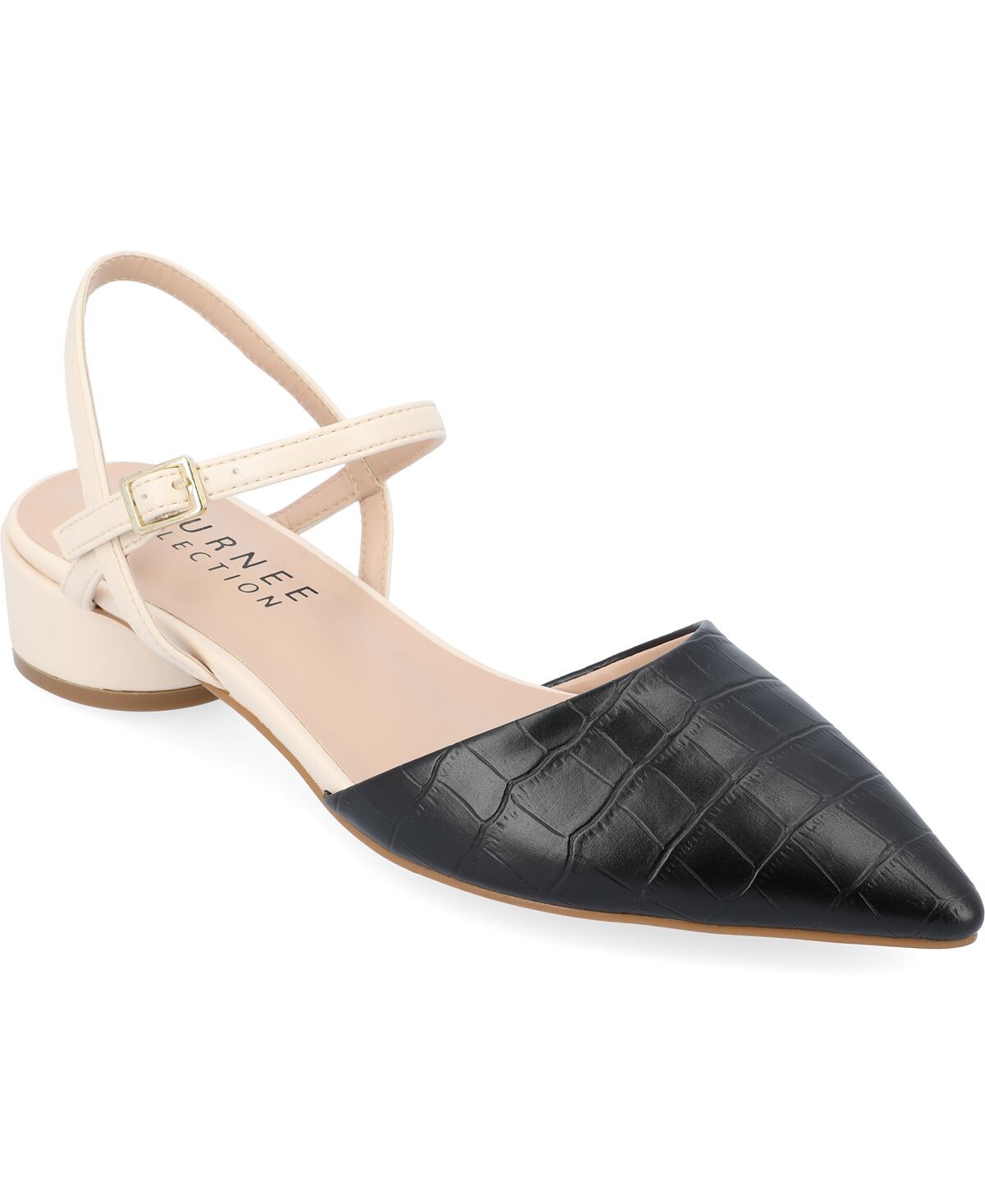 Женские туфли Brynn Flat Journee Collection, черный