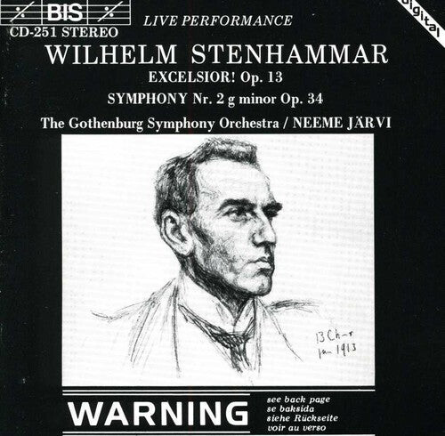 

CD диск Stenhammar / Jarvi / Gothenburg S.O.: Excelsior Overture Opus 13