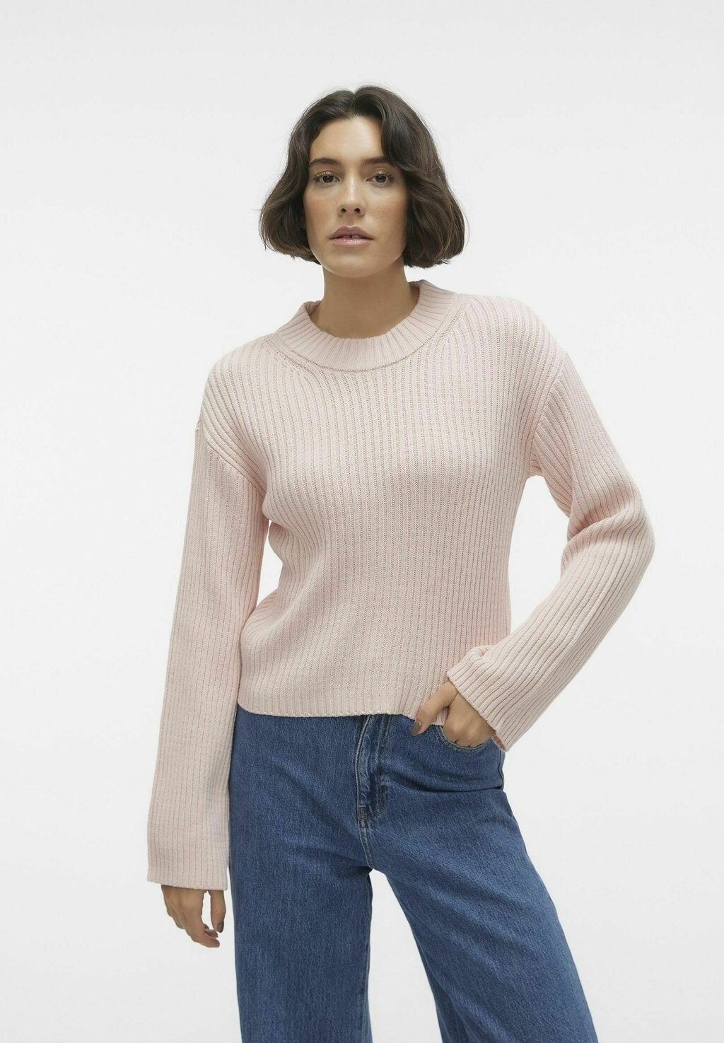 

Вязаный свитер HILDE Vero Moda, цвет lotus