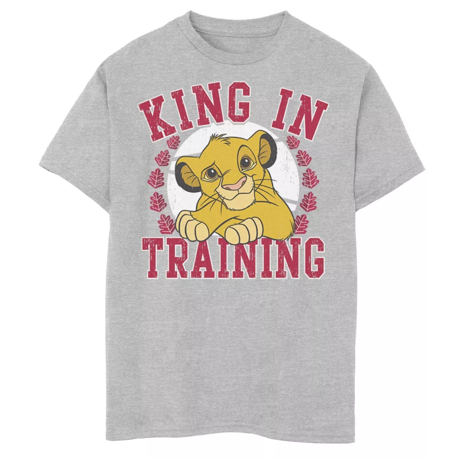 

Футболка с рисунком Simba King для мальчиков 8–20 лет Disney's The Lion King Disney