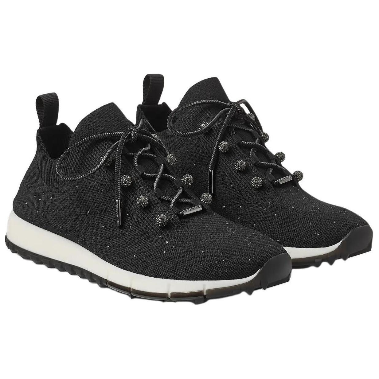 Veles Low Top Повседневные Туфли Женские Черные Jimmy Choo — фото 3
