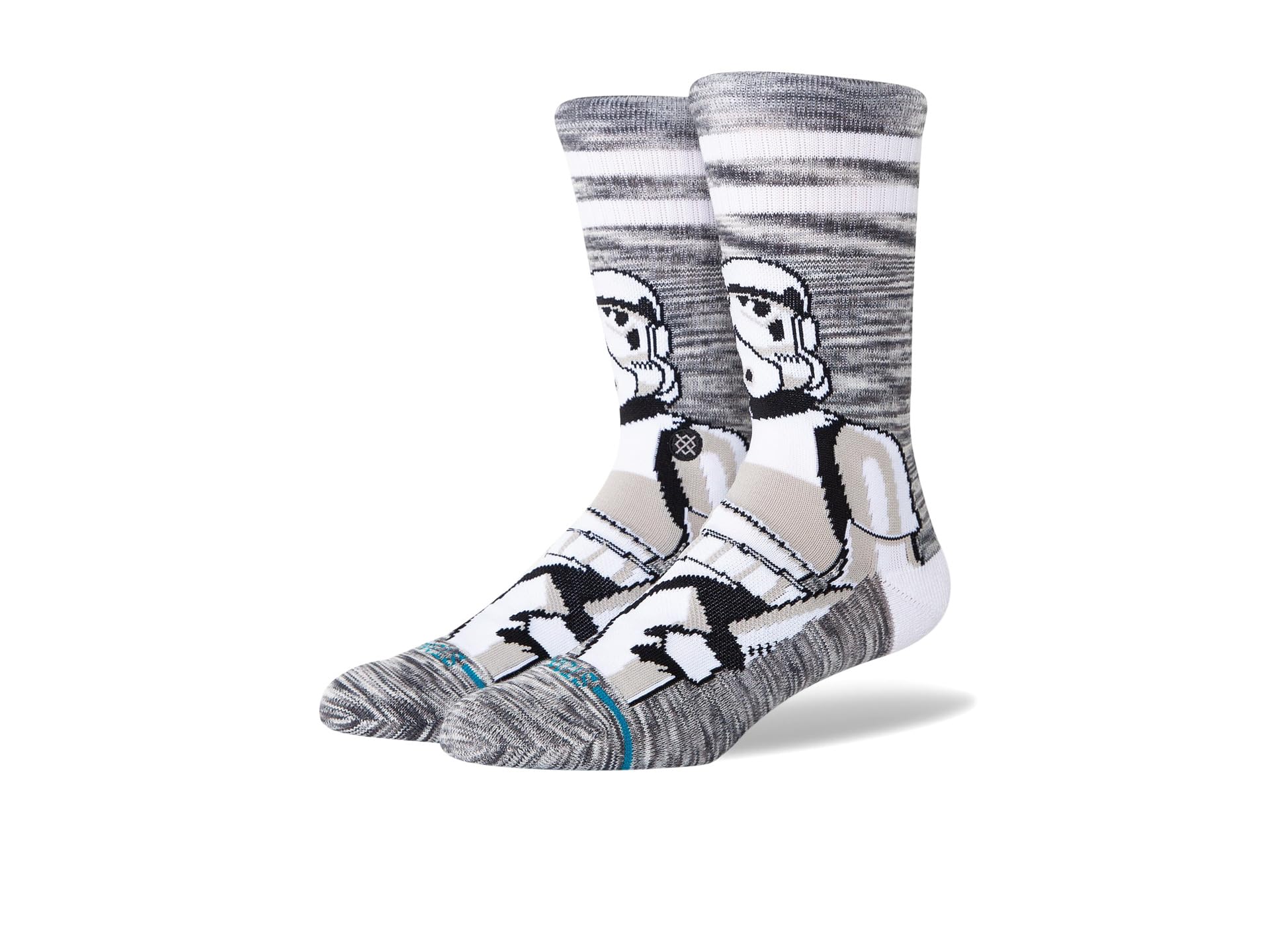 Туфли Unisex Stance The Storm Trooper Crew, белый