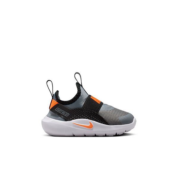 

Легкие детские кроссовки Flex runner 4 se slip-on Nike, Cool Gray Orange