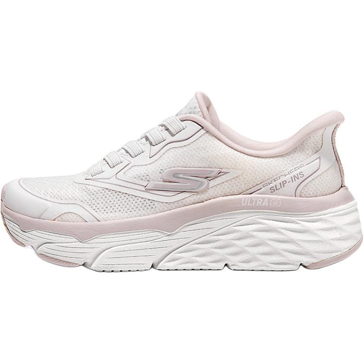 

Кроссовки для бега SKECHERS GIRLS детские с низким верхом Skechers Kids, бежевый/розовый