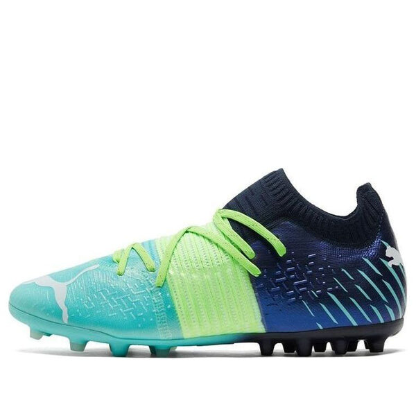

Кроссовки future z 1.2 mg soccer shoes green/blue Puma, зеленый