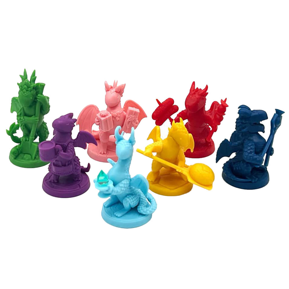 

Аксессуары Lucky Duck Games Flamecraft: Dragon Miniatures Series 2