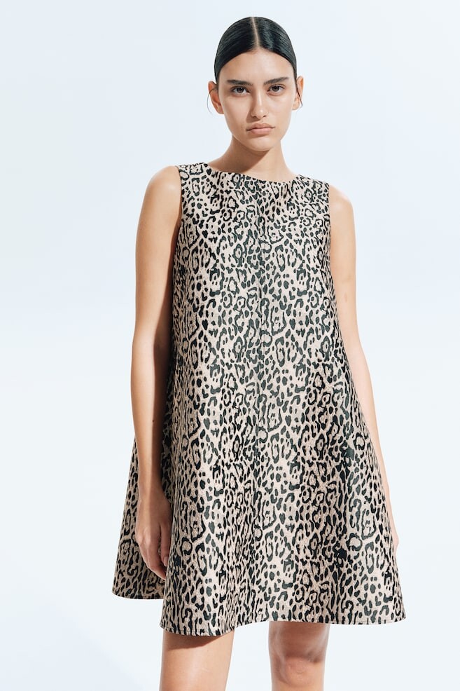 

Платье-Футляр из жаккардовой ткани H&M, мультиколор