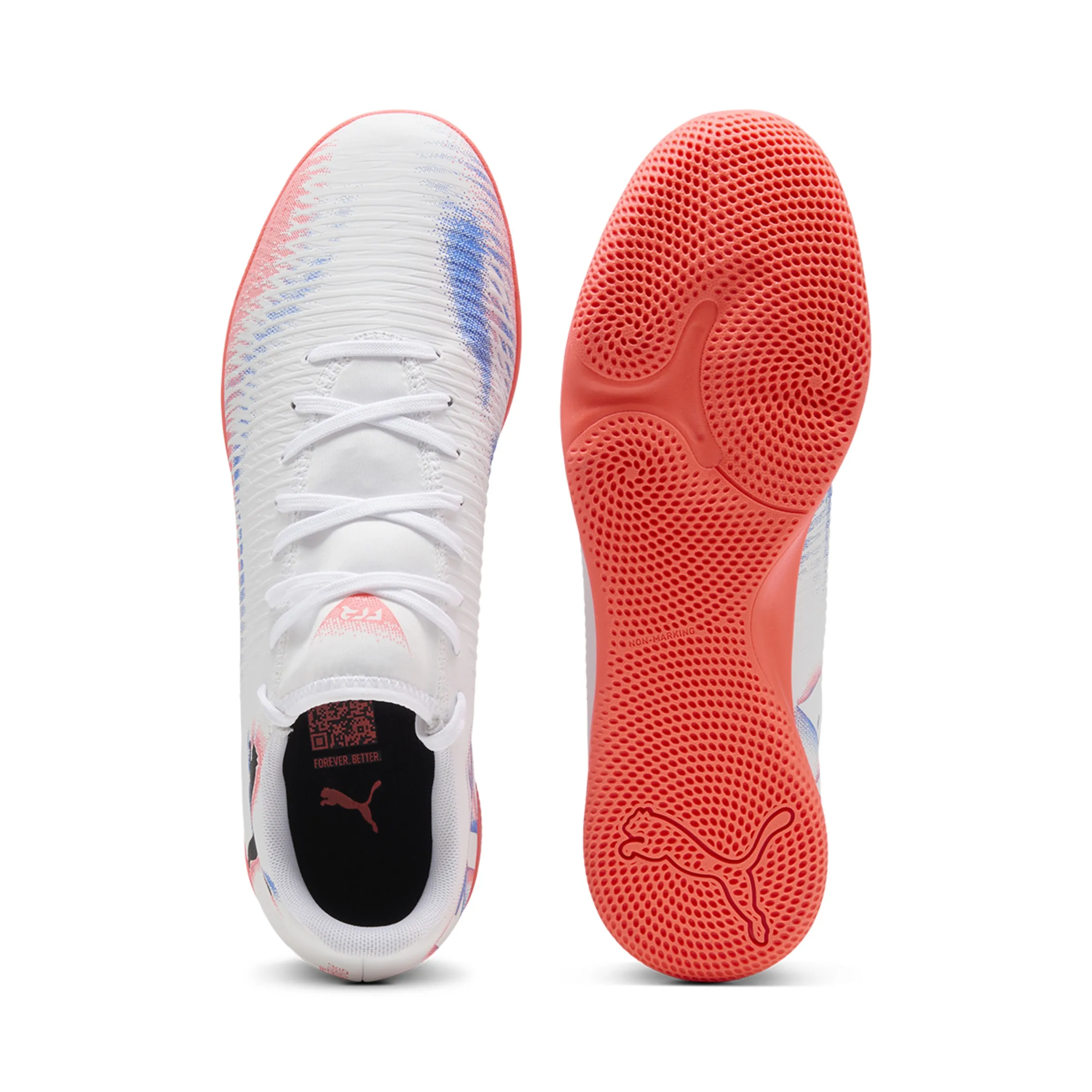 Футбольные бутсы мужские FUTURE 8 PLAY IT Puma, белый — фото 3