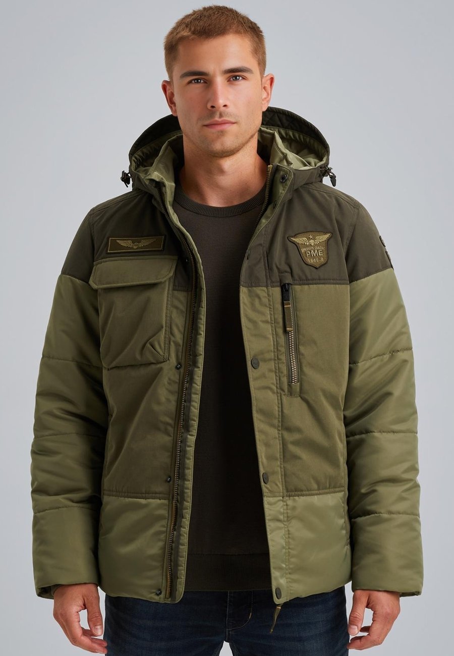 

Куртка PME Legend ICEGLICER, Oil Green/Green