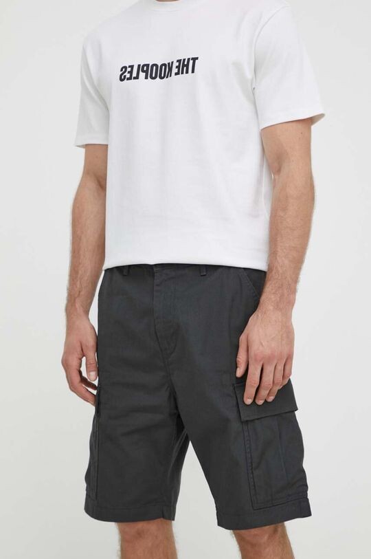 Хлопковые шорты Levi's, серый