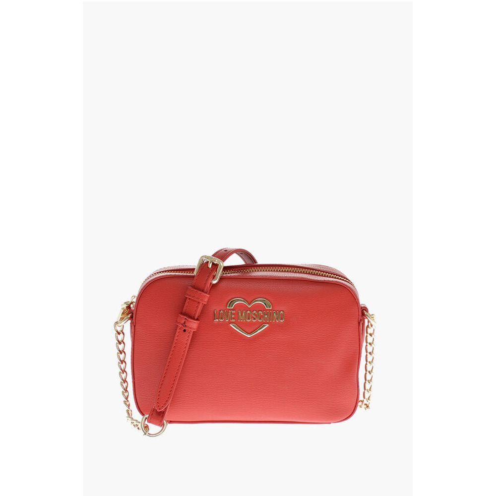 

Сумка через плечо LOVE из искусственной кожи с мини-мешочком в форме сердца Moschino, красный