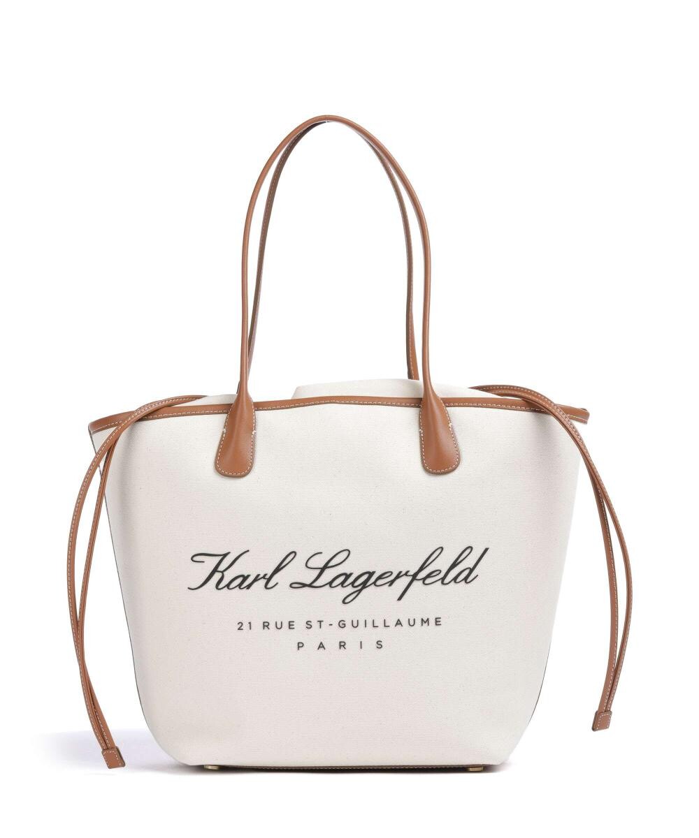 

Шоппер Hotel karl средний хлопок, полиуретан Karl Lagerfeld, белый