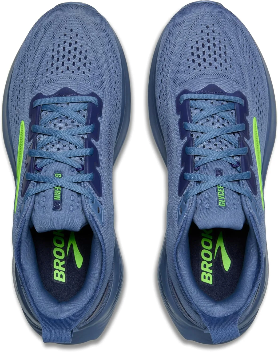 Мужские кроссовки Brooks Glycerin 23, зеленый — фото 4
