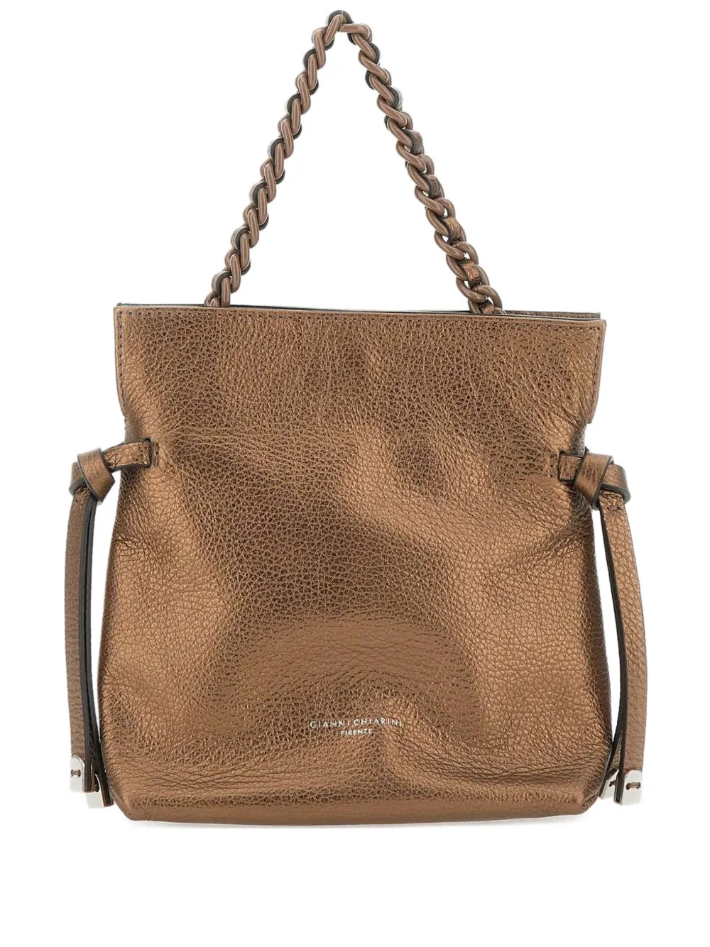 

Сумка на плечо с цепочкой GIANNI CHIARINI, коричневый