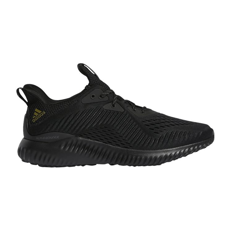 

Кроссовки Alphabounce 1 'Black Gold Metallic', черный