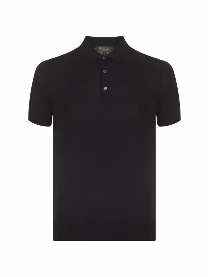 

Шерстяное поло Loro Piana, черный