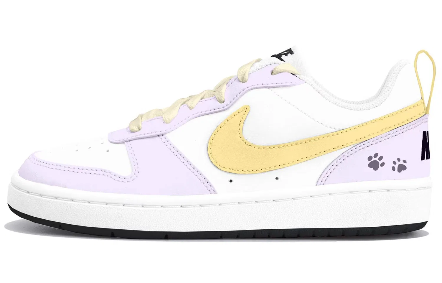 Кроссовки для скейтбординга Nike Court Borough Kids Purple