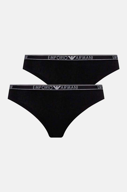 

2 комплекта стрингов Emporio Armani Underwear, черный