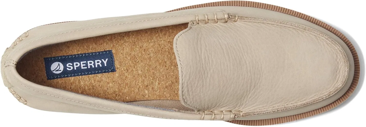 Лоферы Sperry, песочная нубуковая кожа — фото 3