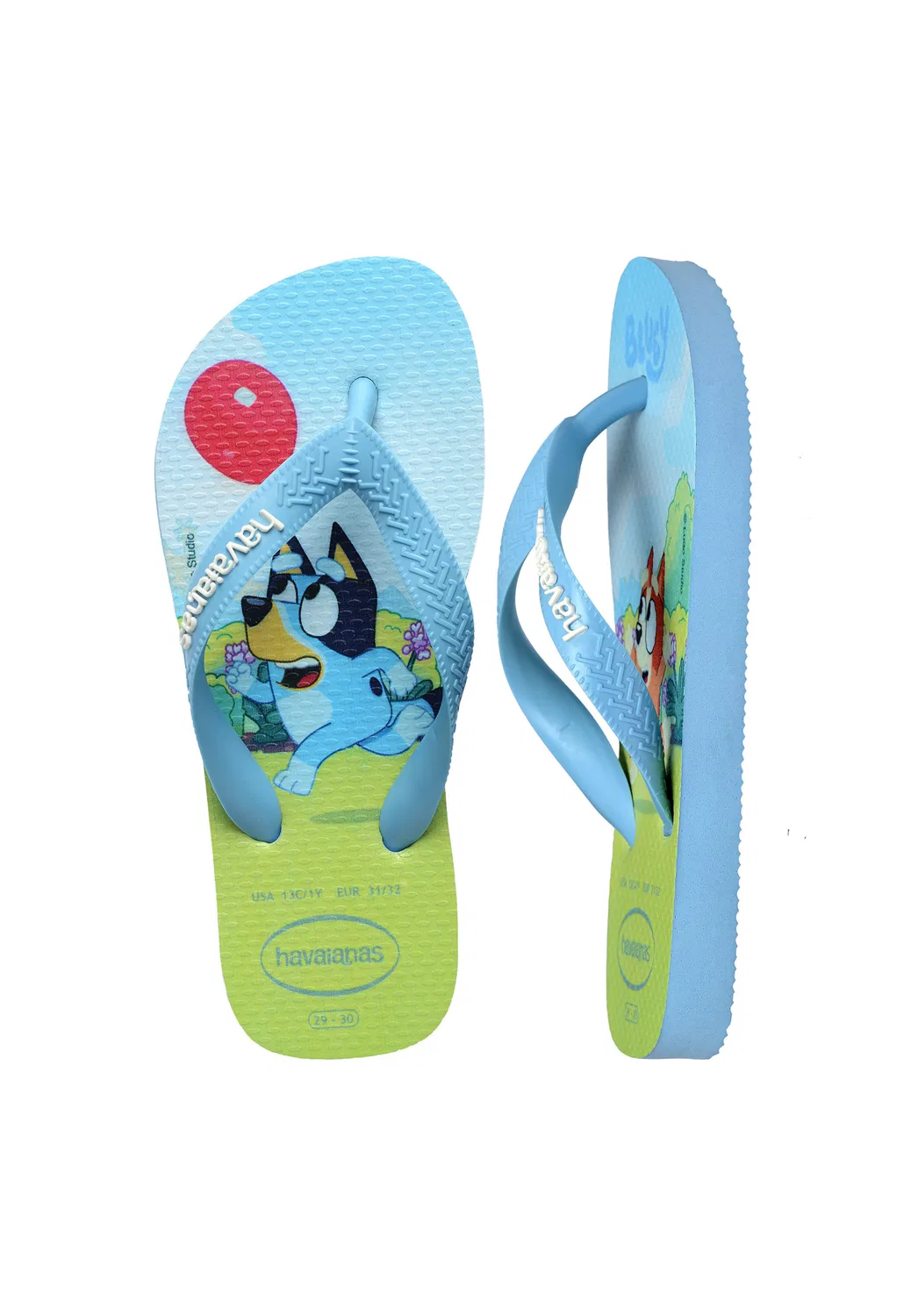 Сандалии Havaianas Bluey светло-голубого цвета — фото 4