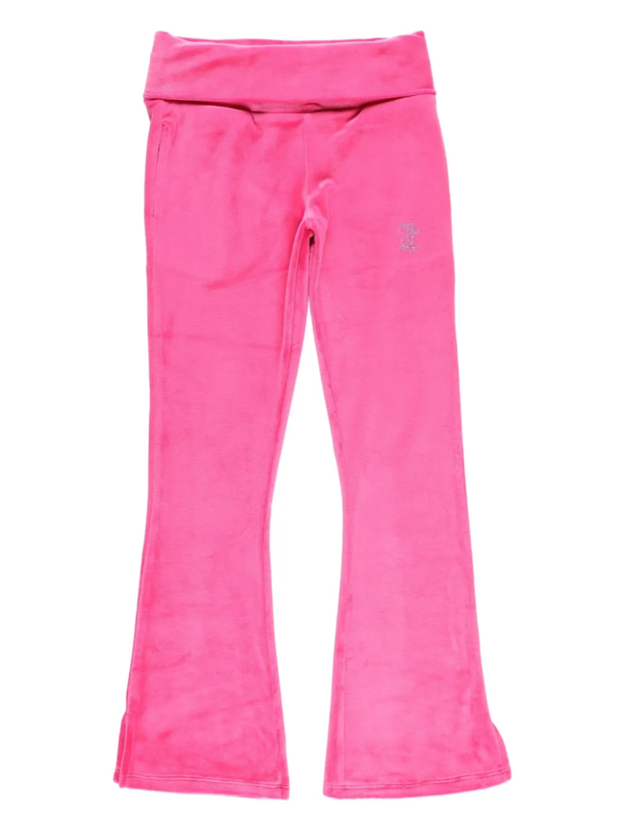 

Juicy Couture Kids расклешенные брюки, розовый