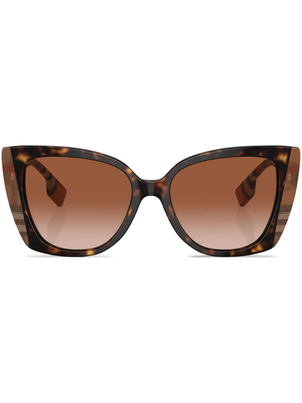 

Солнцезащитные очки Meryl в оправе черепаховой расцветки Burberry Eyewear, коричневый