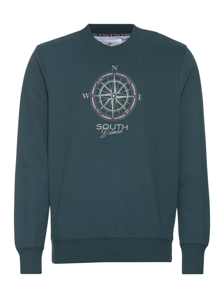 

Толстовка Delmao, темно-зеленый