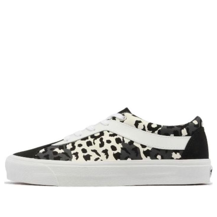 

Кроссовки Vans Bold Ni Leopard 'Black White', черный