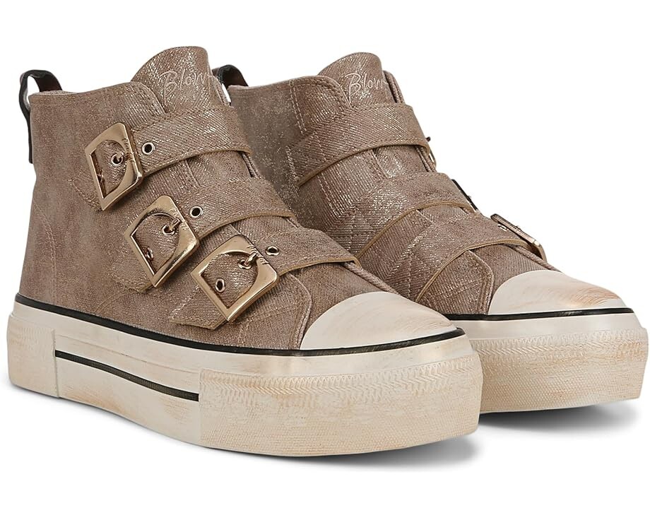 

Кроссовки Blowfish Malibu Knockout B Sneakers, цвет Tan Shimmer Faux Leather