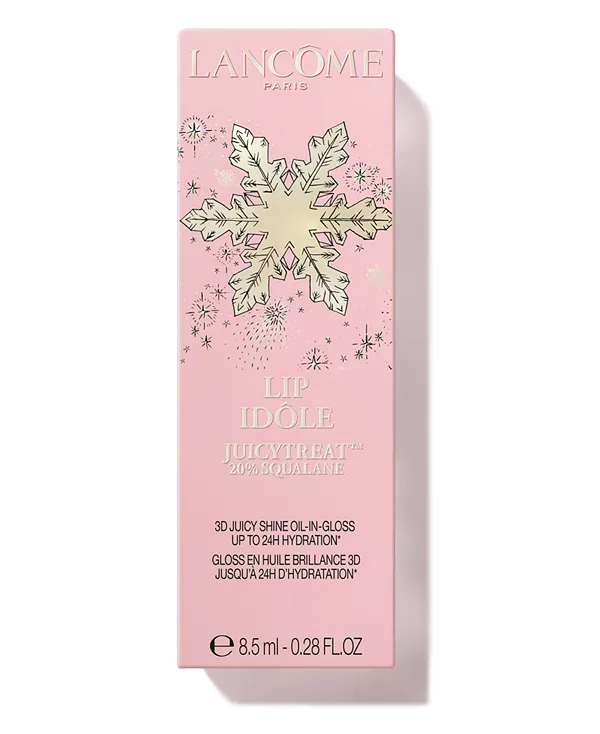 Блеск для губ Idôle sparkly juicetreat, лимитированная праздничная серия Lancôme, 025 pink express — фото 2