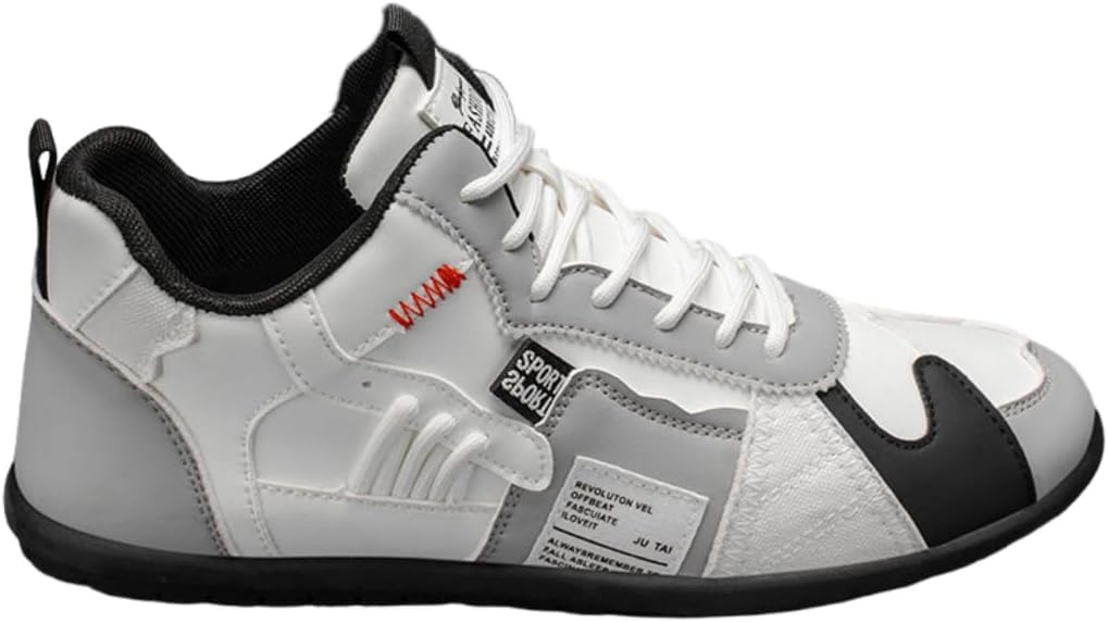 

Мужские удобные кроссовки больших размеров с износостойким цветным дизайном, легкие, повседневные, дышащие Lexamen, серый