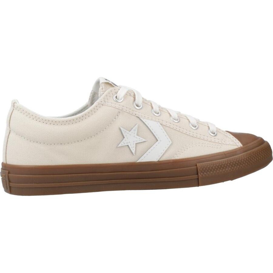 Кеды Converse модель Star Player 76 цвет бежевый — фото 4