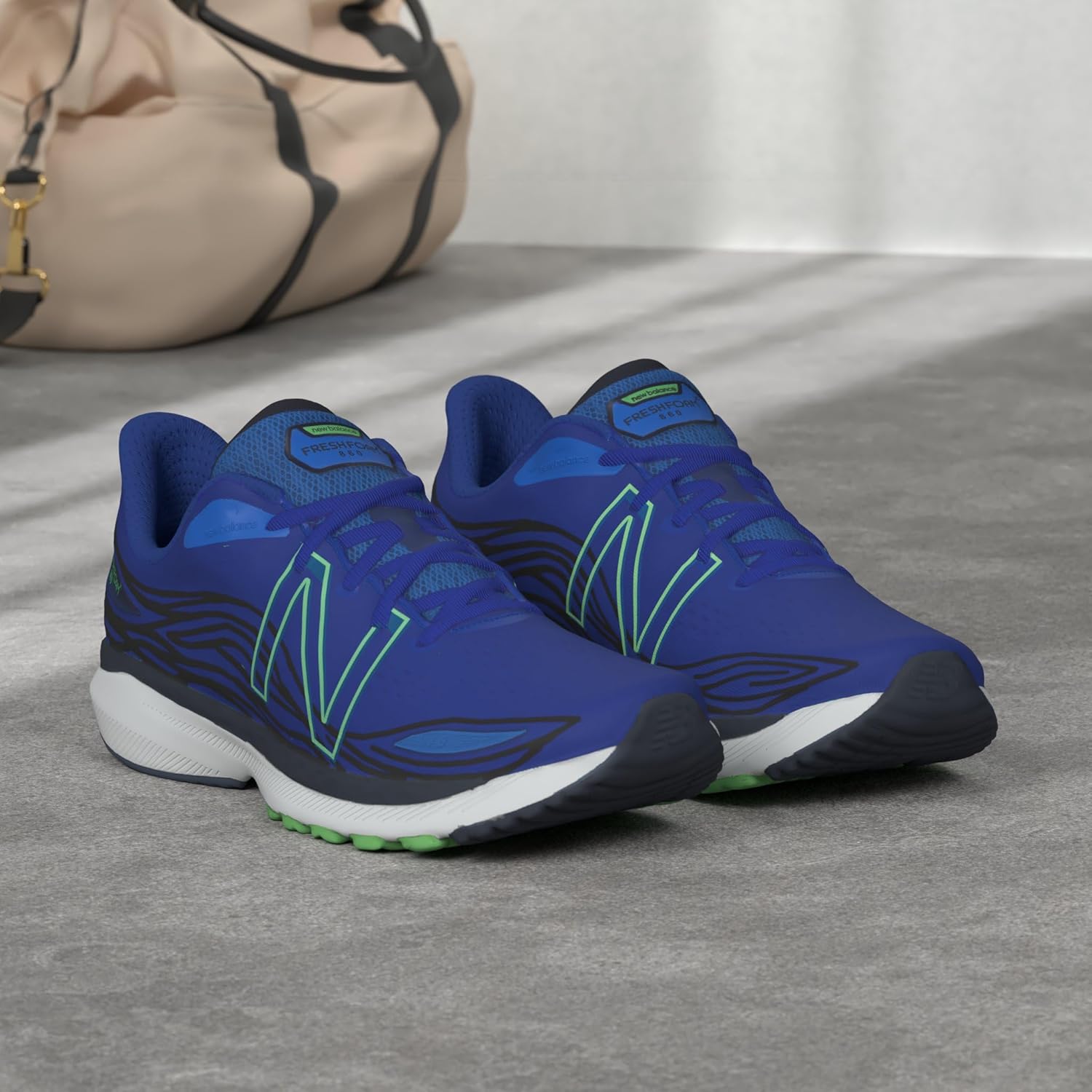 Мужские кроссовки для бега New Balance Fresh Foam X 860 V12, оранжевый — фото 2