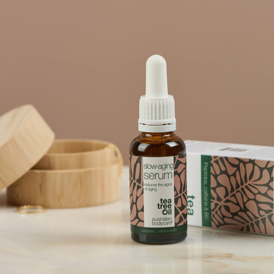 Сыворотка Australian Bodycare — Для замедления старения для кожи + с витамином В5, пептидами, антиоксидантами и кофеином, 30 мл — фото 3