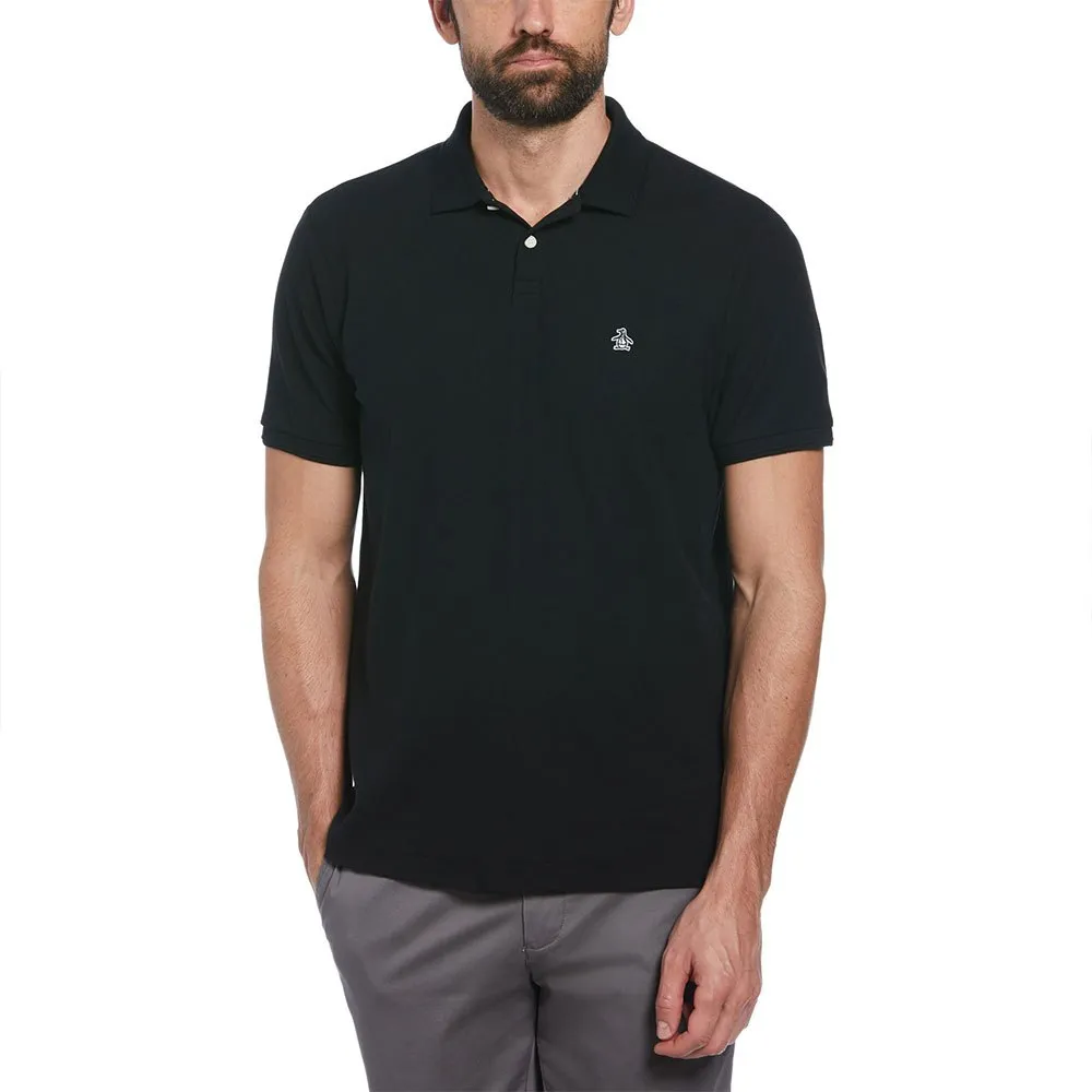 

Поло Original Penguin Daddy Organic Pique, черный