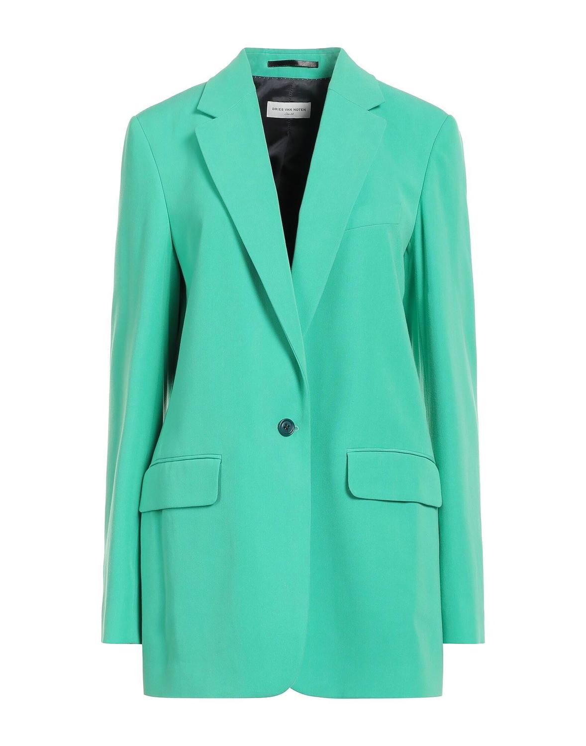 

Блейзер Dries Van Noten, зеленый