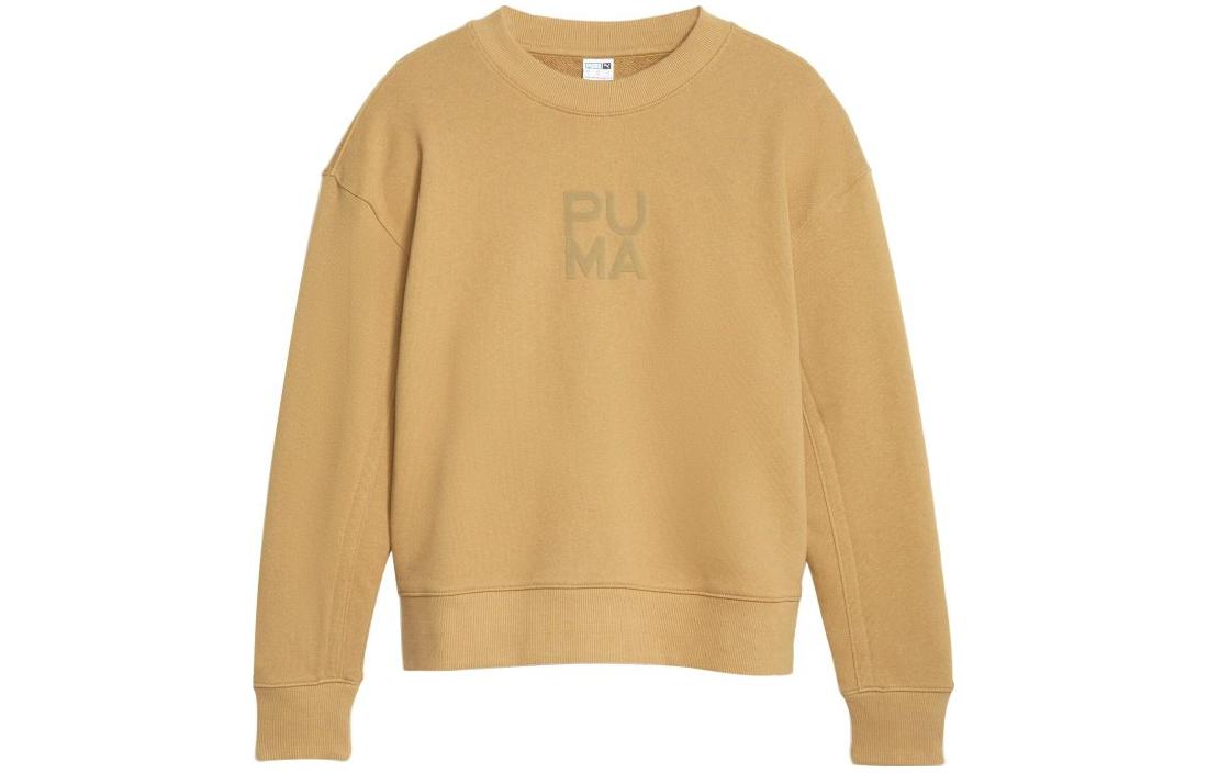 

Толстовка женская тёмная верблюжья PUMA