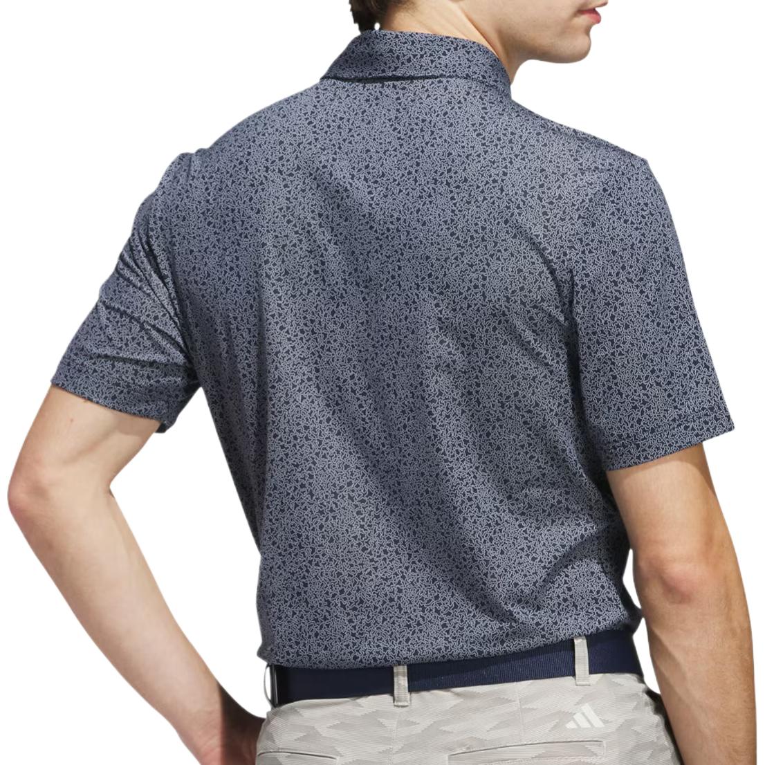 Ultimate365 Mini Bunker Polo Shirt Adidas, темно-синий — фото 4