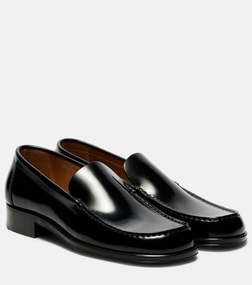 Кожаные лоферы Lemaire, Black