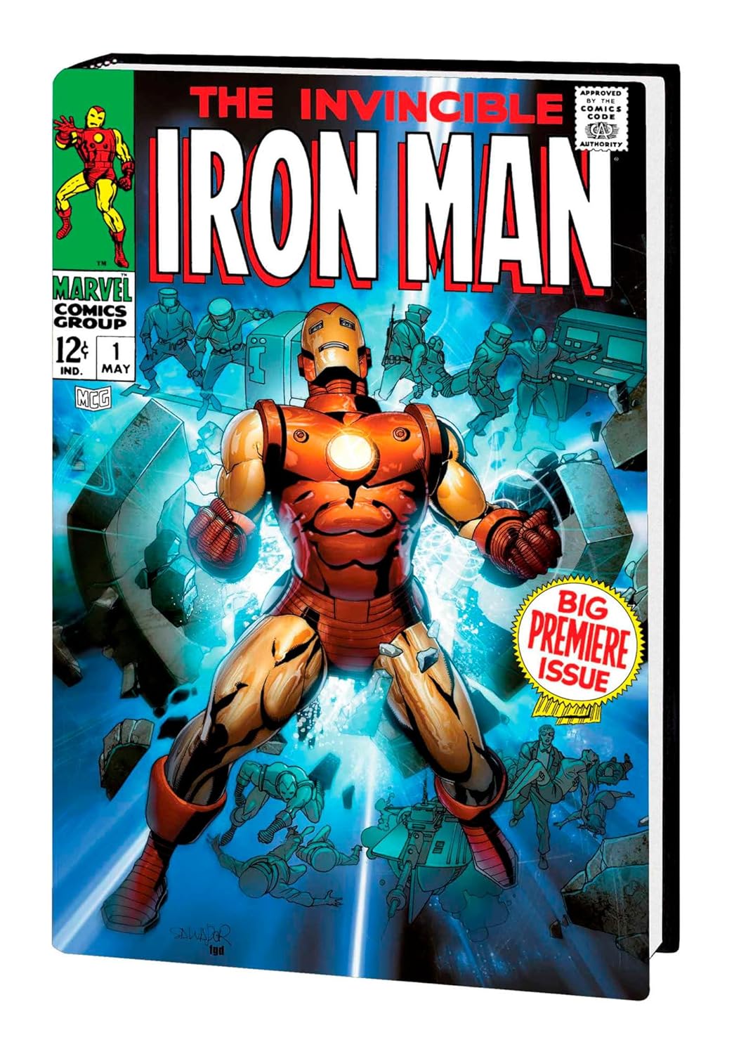 

The Invincible Iron Man Omnibus Vol. 2 Salvador Larroca Cover [New Printing] (Marvel Universe)