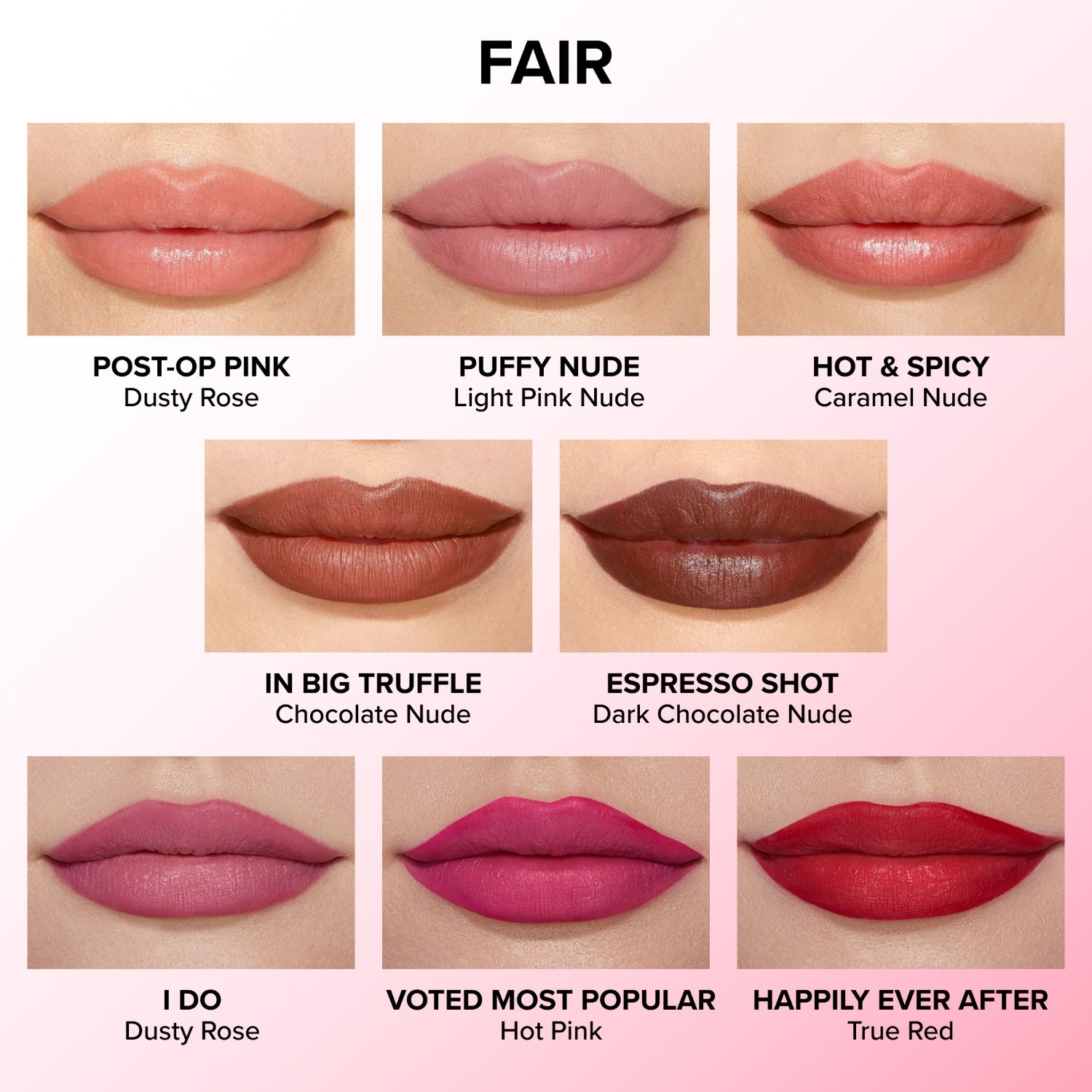 Помада для губ lip injection extreme lip shaper Too Faced, post-op pink, вес 0.28 гр. — фото 3