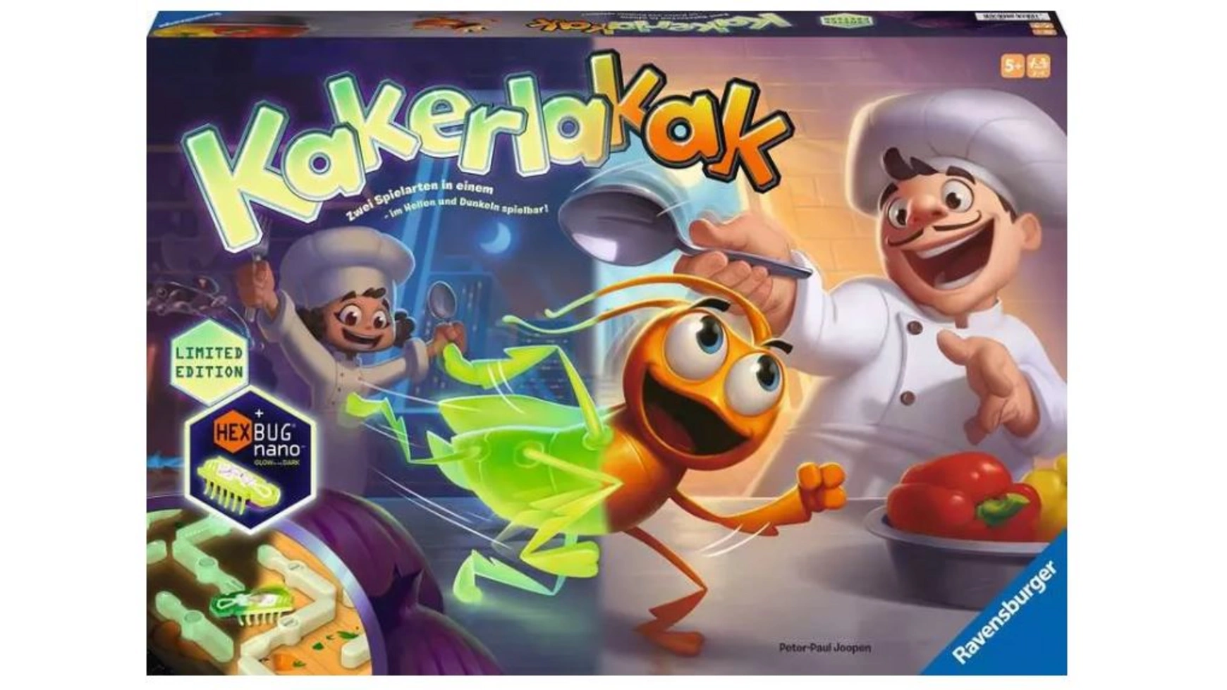 

Ravensburger Spiele таракан светится в темноте детская игра