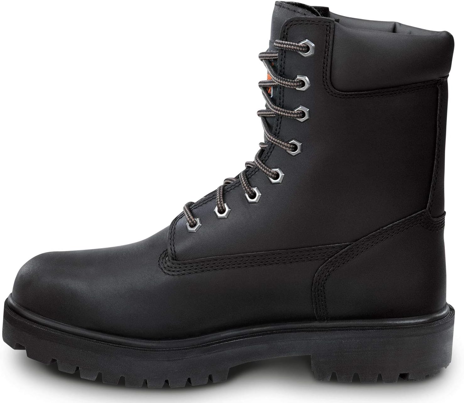Timberland PRO 8IN мужские, со стальным мыском, EH, с противоскользящей подошвой MaxTrax, водонепроницаемые ботинки, Black — фото 3