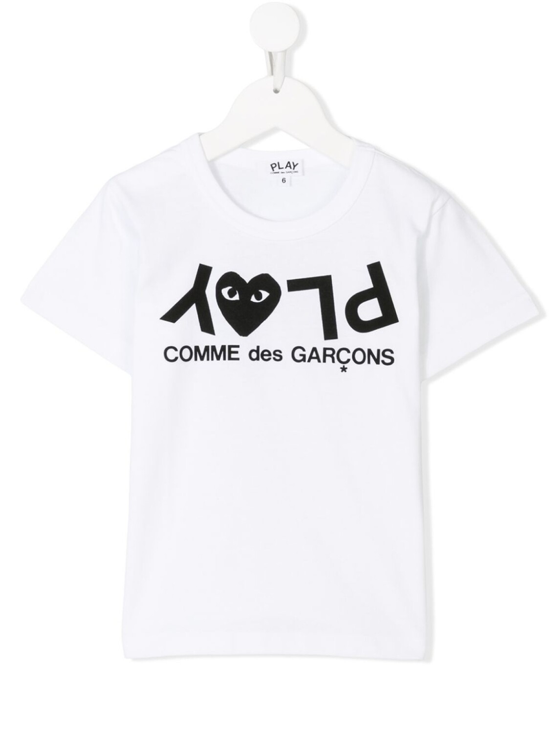 

Comme des Garçons футболка с логотипом, белый