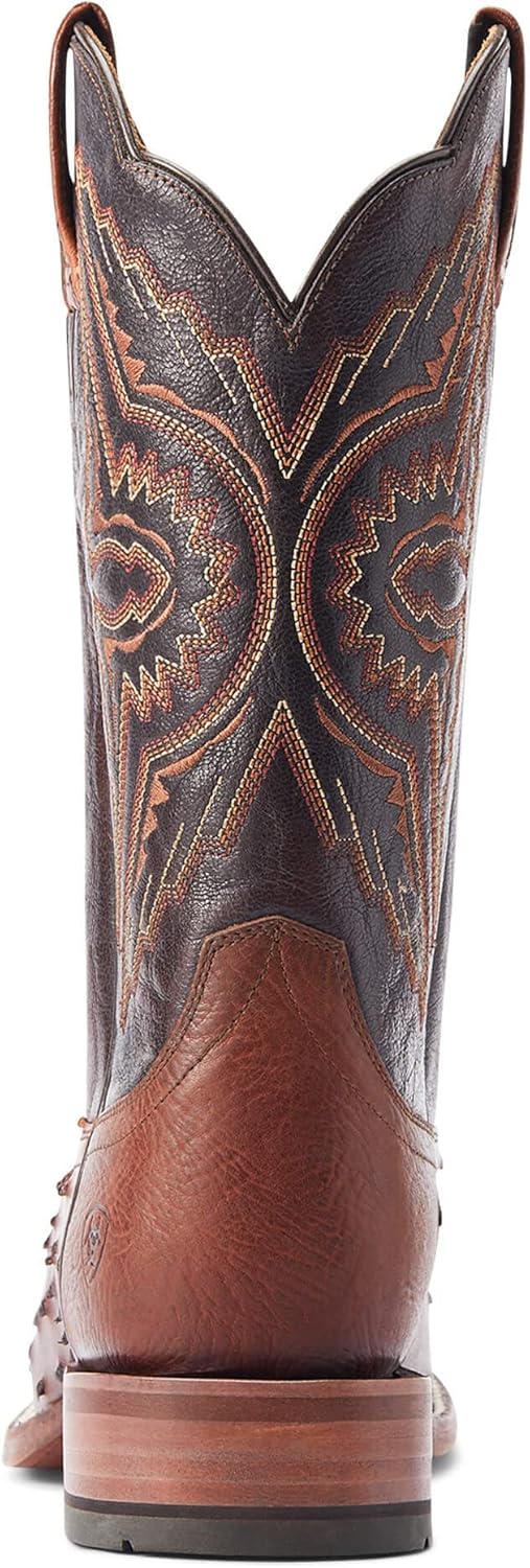 Мужские вестерн-сапоги ARIAT Broncy, Cinnamon Full Quill Ostrich — фото 3