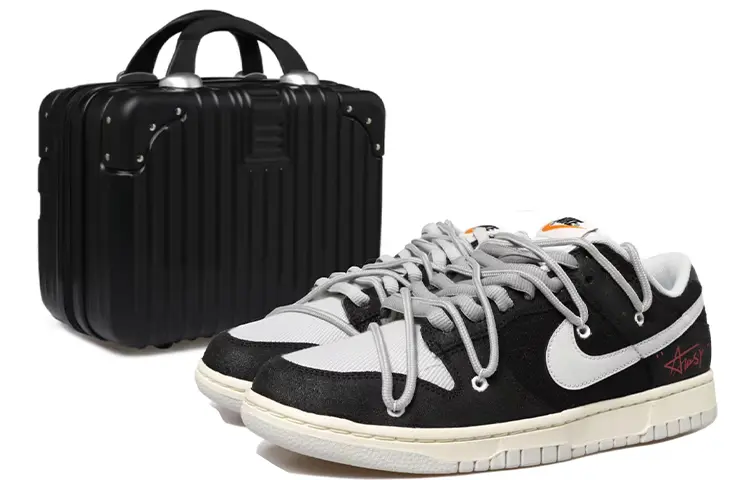 

Кроссовки Nike Dunk Skateboard Shoes Men Low-Top Black Gray