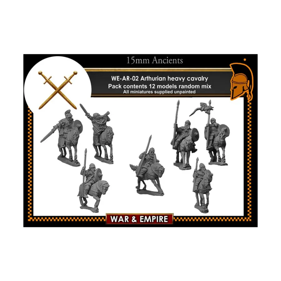

Кавалерия – Тяжелая, War & Empire - Dark Ages Miniatures - Roman British & Arthurian (15mm)