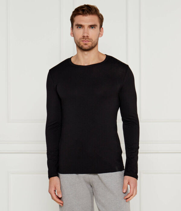 

Футболка Boss Infinity Regular Fit с длинными рукавами, черный