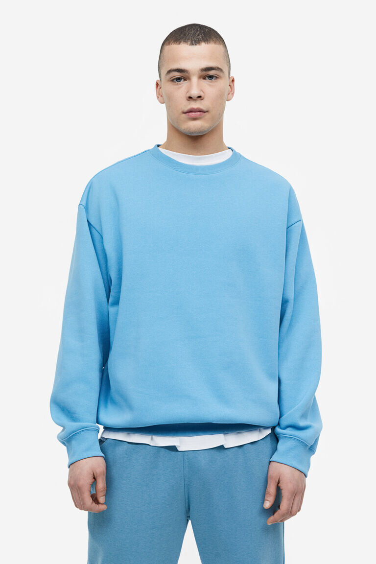 

Толстовка свободного кроя H&M, синий
